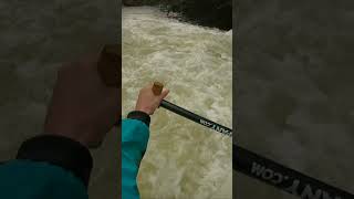 Upper Kamenice  Návarov gorge whitewater fail [upl. by Whiney]