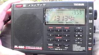 Greece Olympia maritime radio 13134 Khz USB Tecsun PL 680 DXpedition [upl. by Eelyak556]