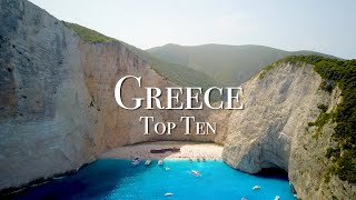 Top 10 Places To Visit In Greece [upl. by Dempster725]