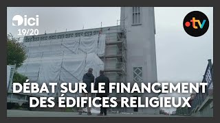 Débat sur le financement des édifices religieux [upl. by Milburn]