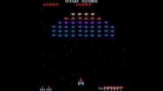 Galaxian 1979 Namco Mame Retro Arcade Games [upl. by Ammeg]