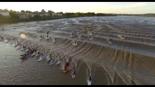 Party wave on Gironde  Océan Surf Report [upl. by Rinaldo446]