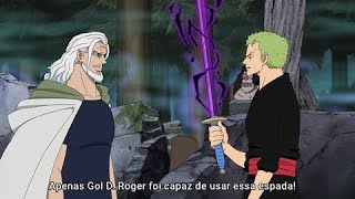 Zoro descobre que Rayleigh guarda a espada mais forte do mundo em One Piece [upl. by Marlin232]