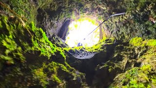 Cave diving inside a Well [upl. by Nodnyl615]