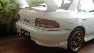 subaru impreza gc8 sti version 4 sound [upl. by Nahte416]