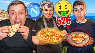 🍕💰 PROVIAMO la PIZZA PIÙ COSTOSA di NAPOLI  IL PREZZO È DAVVERO ESAGERATO [upl. by Pickard809]