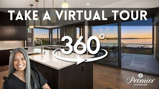 360 VIRTUAL TOUR  Waterview Modern  4802 N Waterview Street Tacoma WA [upl. by Kolnick715]