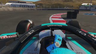 Moving up and down side to side like a rollercoaster F1 AT SONOMA [upl. by Quintie]