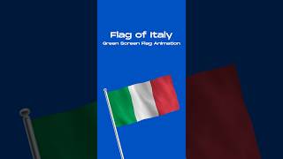 Italy Flag Animation A Celebration of Art amp Culture in 4K 🇮🇹 [upl. by Cutlip]