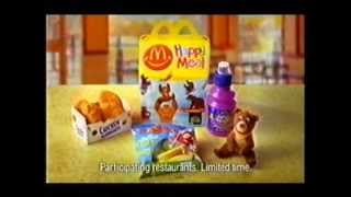 McDonalds advert  kids spin and go into a happy meal [upl. by Godding]