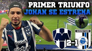 RAYADOS GANA EN CASA  REACCIÓN MONTERREY 21 QUERETARO  J4 LIGA MX [upl. by Garwin587]