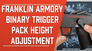 Binary Trigger Height Adjustment Tutorial  HKParts [upl. by Sibyls]