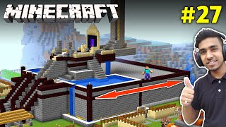 I EXPAND MY CASTLE LENGTH  MINECRAFT GAMEPLAY 27 [upl. by Rochkind247]