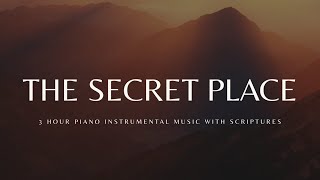 The Secret Place 3 Hour Instrumental Soaking Worship  Prayer amp Meditation Music [upl. by Nylahs579]