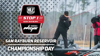 Tackle Warehouse Invitationals  Stop 1  Sam Rayburn Reservoir  Championship Day [upl. by Rodama]