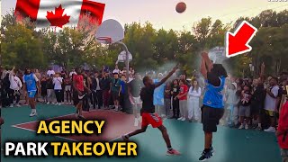 AGENT SHUTS DOWN TORONTO PARK WITH KShowtime [upl. by Artemisa]