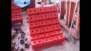 Impact Crusher SparesImpact Crusher Blow Barsimpact crusher parts supplierwwwlygmachinerycom [upl. by Faxan]