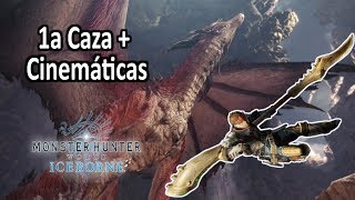 SAFIJIIVA vs GLAIVE INSECTO 1a Caza  Cinemáticas  MHW Iceborne Gameplay Español [upl. by Imefulo752]