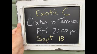 Exotic C  Craton vs Terranes [upl. by Atteuqnas342]