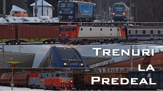 Activitate feroviara la Predeal I2024  Railway activity in Predeal Romania I2024 [upl. by Redford608]