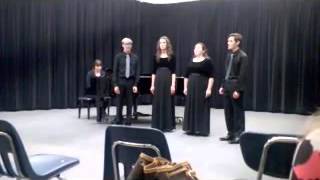 Mazama High School singing Capella at Grants Pass High School [upl. by Enylorac492]