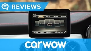 Mercedes GLA 2017 COMAND infotainment and interior review  Mat Watson Reviews [upl. by Ainat633]