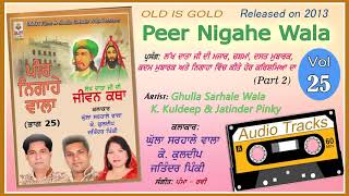 Peer Nigahe Wala Vol 25 पीर निगाहे वाला  AUDIO CASSETTE 2013  Lakh Data Ji Di Jiwan Katha Part 2 [upl. by Norrag]