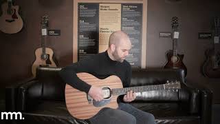 Staff Pick of the Week Martin GPCX2AE  Macassar Semi Acoustic Guitar [upl. by Keraj]