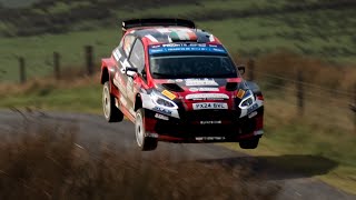 RALI CEREDIGION 2024  HUGE JUMPS amp FLATOUT ACTION [upl. by Annawak]