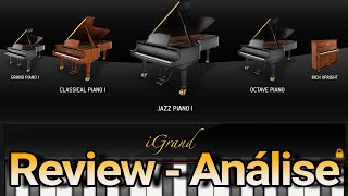 iGrand Piano on Ipad IOS Teste  Review  The Best Piano Português [upl. by Aleil372]