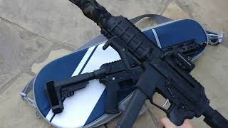 New Frontier Armory C5 CMMG Radial Delayed Blowback Gibbz side charging upper AR9 build [upl. by Londoner]