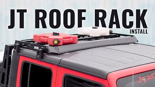 JT Gladiator Roof Rack Installation [upl. by Kym]