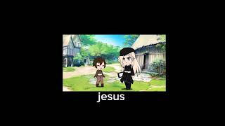 jesusgacha gachaclub gachatrend gachacummunity god [upl. by Anawqahs696]