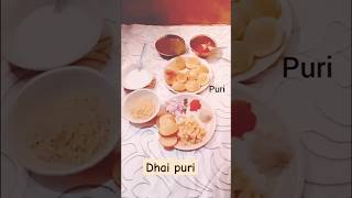 🥗Dhai Puri recipes dahipurirecipe tasty shortsfeed easyrecipe viral trendishorts recipes [upl. by Neillij]