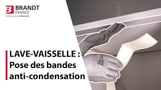 Comment installer les bandes anticondensation de votre lavevaisselle [upl. by Chace]