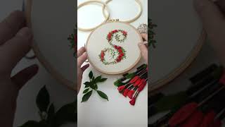 Letter S embroidery pattern [upl. by Hiett]