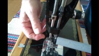 Vintage Singer 179N Sewing Machine amp Foot Adjustment [upl. by Everick]