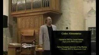 Codex Alimentarius Lecture by Ian R Crane  6 of 9 [upl. by Trebron604]