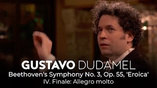 Gustavo Dudamel  Beethoven Symphony No 3  Mvmt 4 Orquesta Sinfónica Simón Bolívar [upl. by Seka]