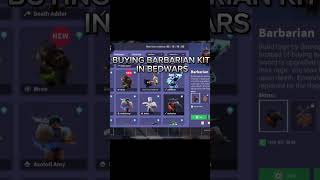 Buying barbarian kit in bedwars [upl. by Bravin925]