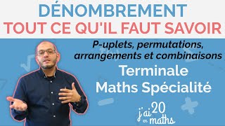 Tout ce quil faut savoir sur le dénombrement Puplets Permutations arrangements amp combinaisons [upl. by Damle519]