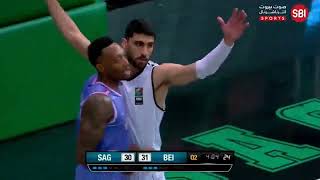 Highlights Sagesse Vs Beirut 20222023 [upl. by Silirama]