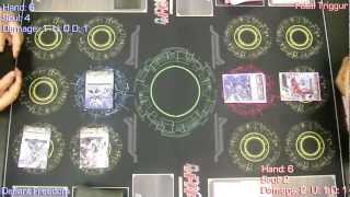 Cardfight Vanguard  Royal Paladins vs Kagero  Game 1 [upl. by Gairc]