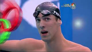 Phelps 7th Beijing Gold Mens 100m Butterfly  2008 Beijing Olympics Swimming [upl. by Yalc]