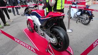 HONDA RC213VS Rev and Brutal Exhaust Sound 2019 [upl. by Nirret]