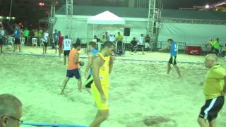 Russia vs Spain  2014 IHF Mens Beach Handball World Championship [upl. by Liz628]