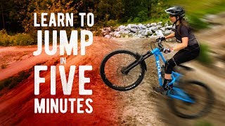 Learn To Jump A Mountain Bike in 5 MINUTES  From A Certified MTB Coach [upl. by Lecroy]