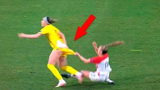 Comedy amp Shocking Moments in Womens Football 2 [upl. by Yajiv74]