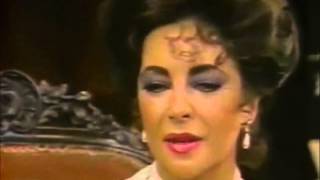 Elizabeth Taylor Little Foxes Interview [upl. by Anerhs688]