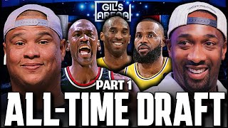 Gils Arena Drafts Their All Time NBA Starting Five [upl. by Nyrem]